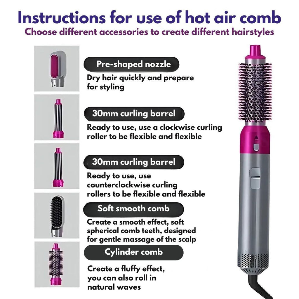 5-in-1 Hair Styler