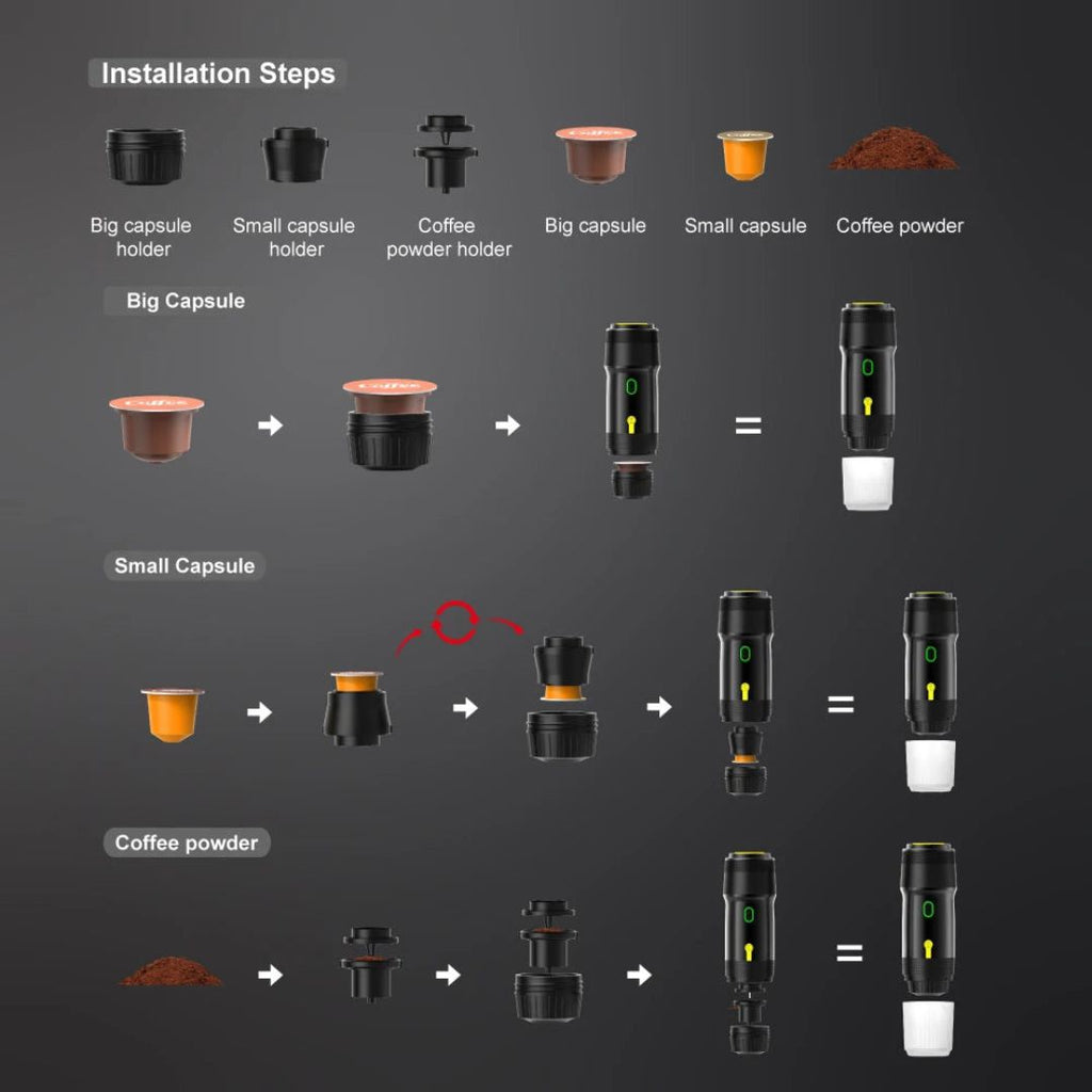 Portable Handheld Espresso Machine