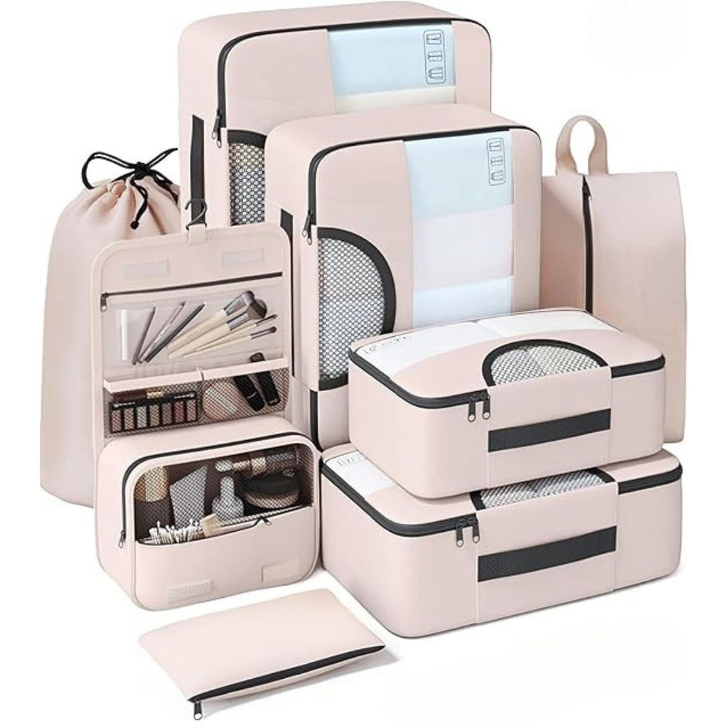 8 Set Packing Cubes for Travel
