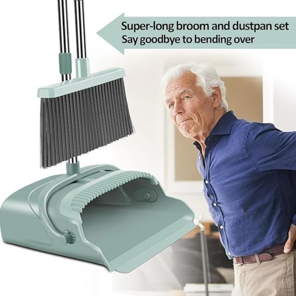 Upgrade Broom and Dustpan Set