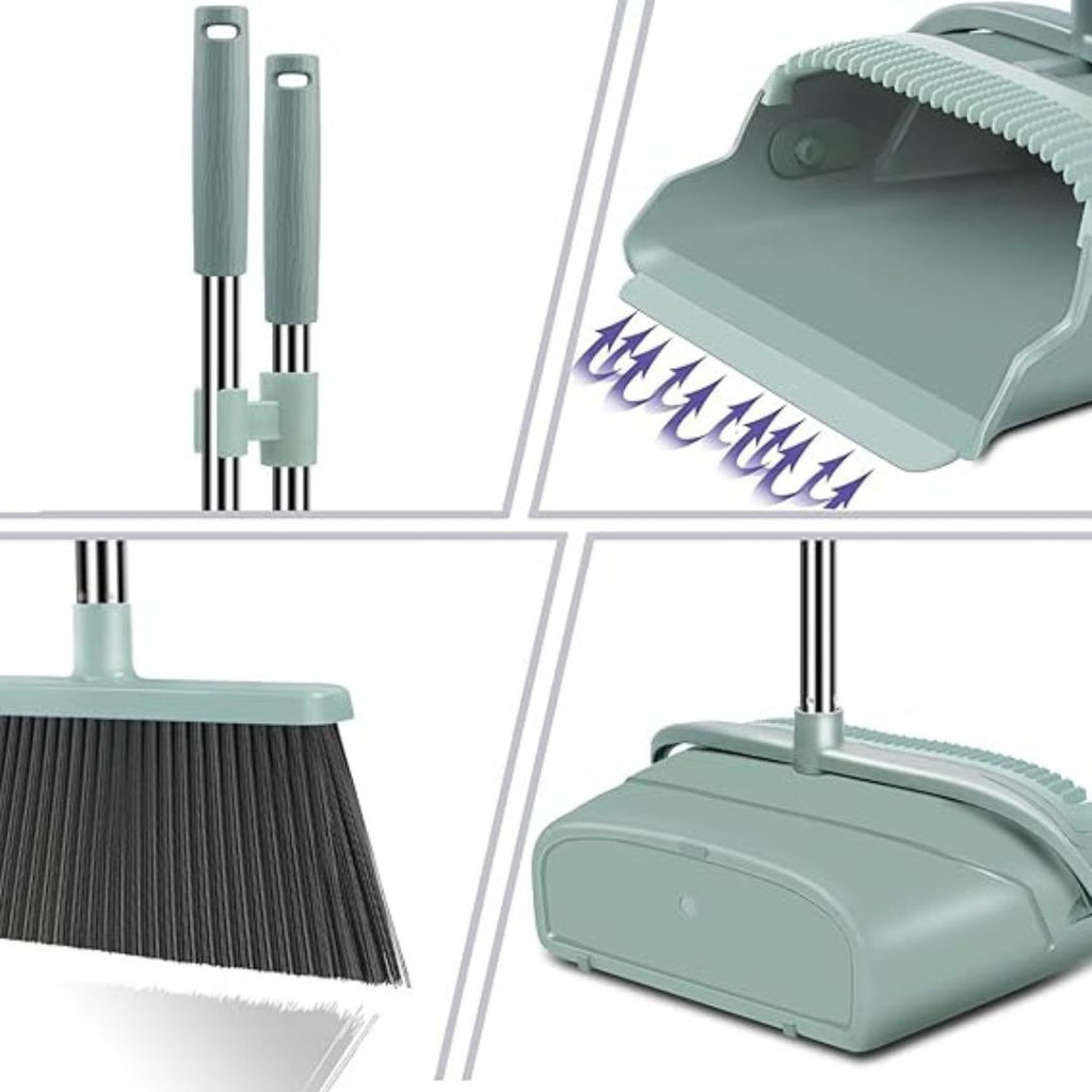 Upgrade Broom and Dustpan Set